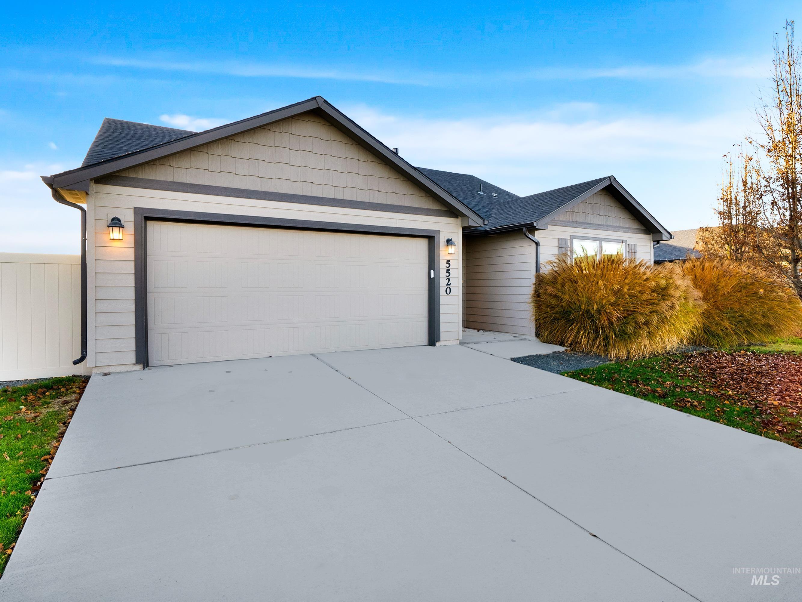 5520 Boomerang way, Caldwell, Idaho 83607, 3 Bedrooms, 2 Bathrooms, Residential For Sale, Price $369,900, 98968725
