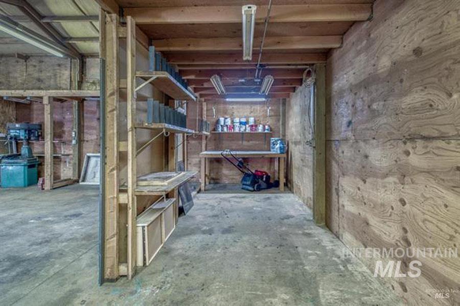 View of storage area