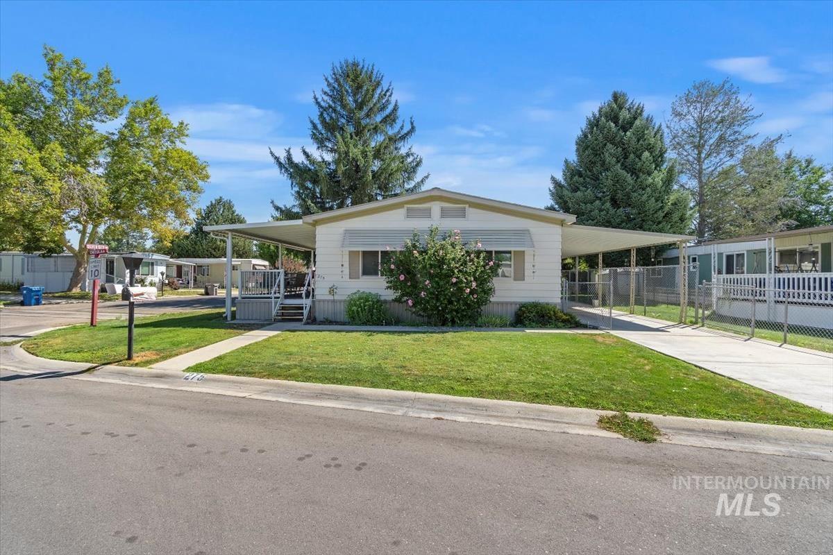 275 N Checola Cir, Boise, Idaho 83713-8004, 2 Bedrooms, 2 Bathrooms, Residential For Sale, Price $120,000, 98968786