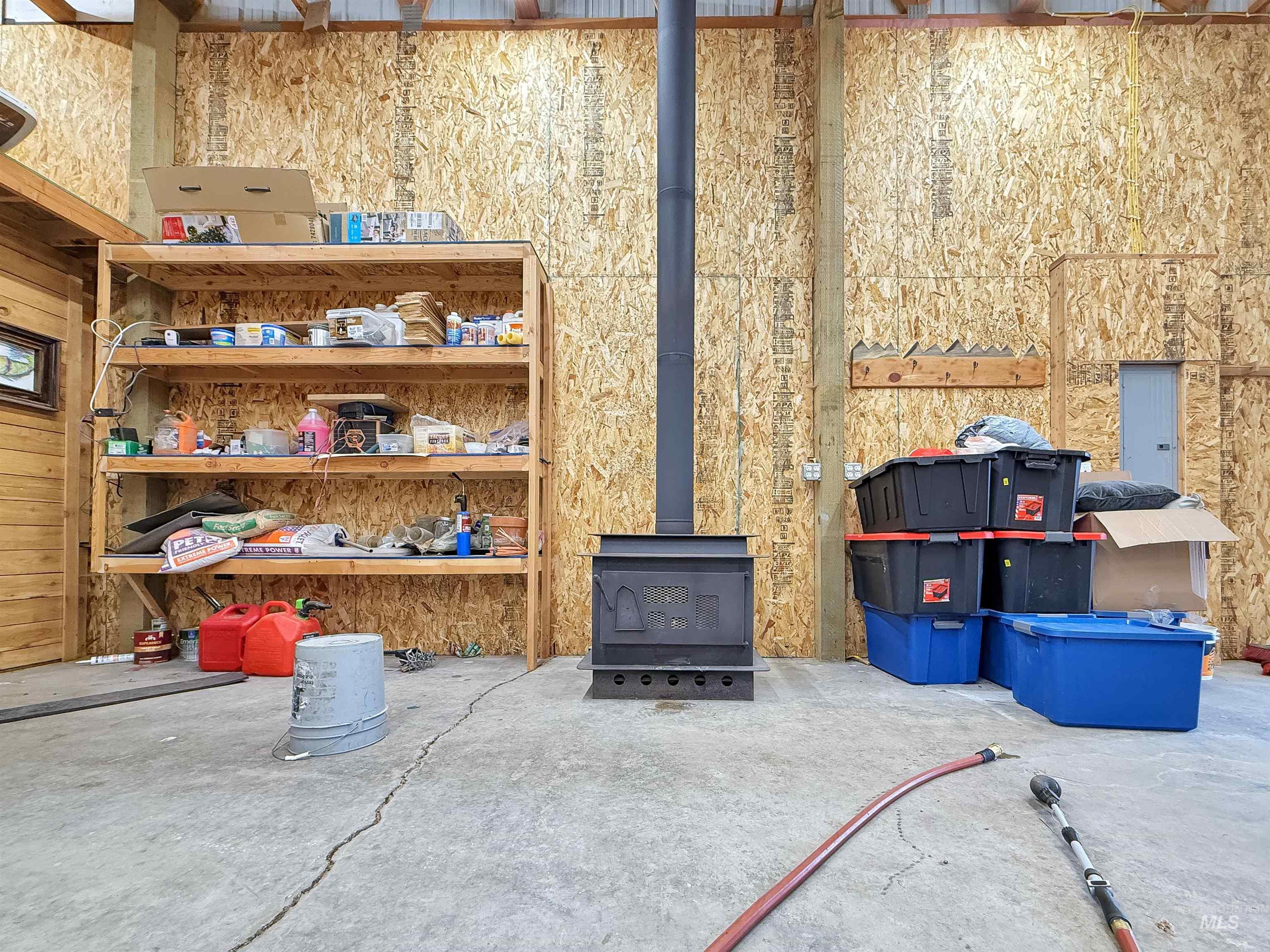 View of storage room