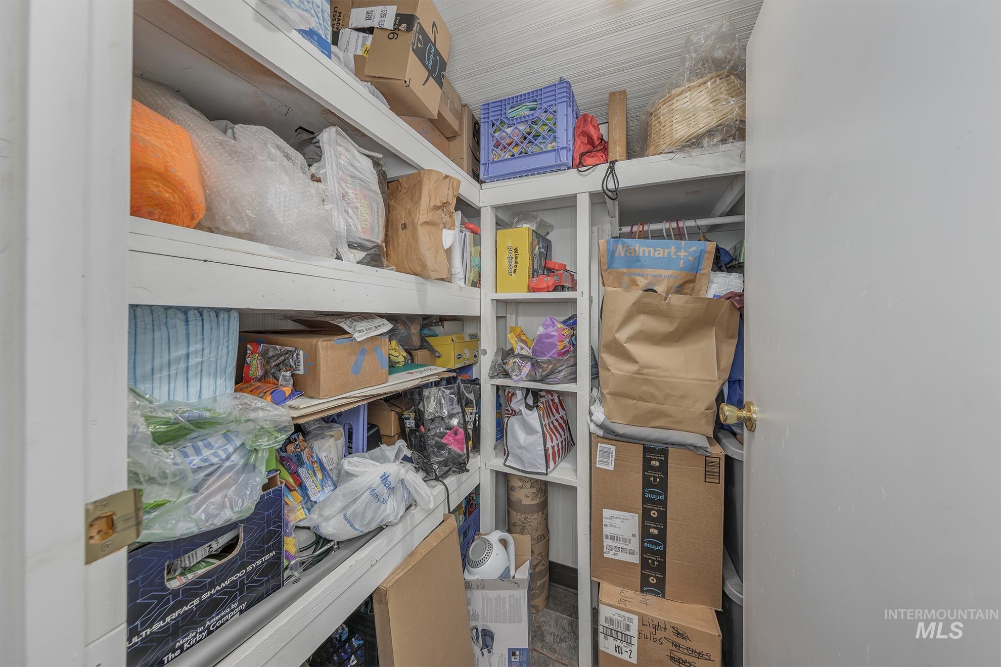 View of storage room